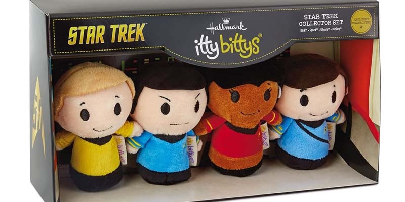 Itty bittys box set of chracters from the origanal series of Star Trek.