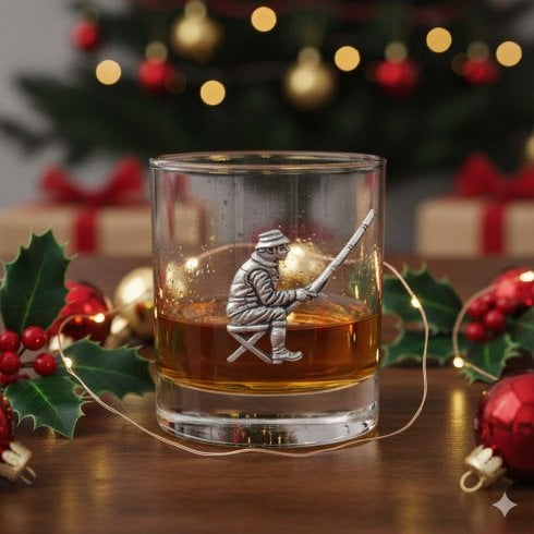 A E Williams Fishing Whisky Tumbler