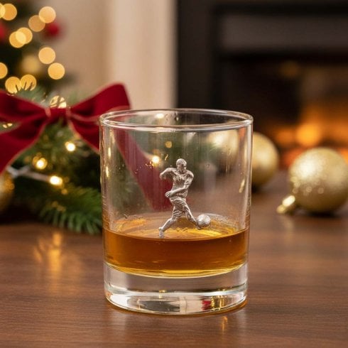 A E Williams Football Whisky Tumbler
