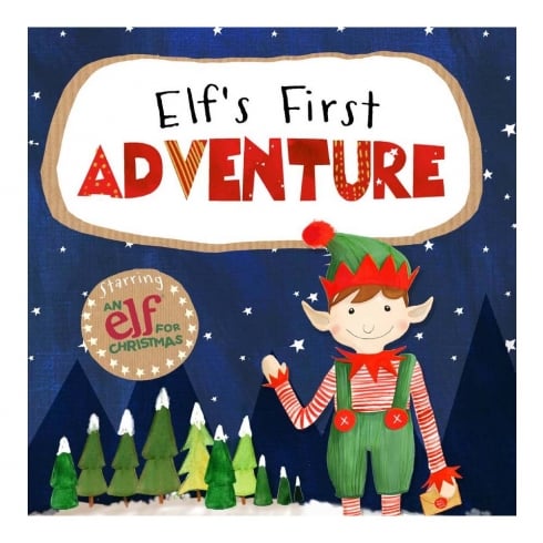 Elf's First Adventure Book Featuring an Elf for Christmas