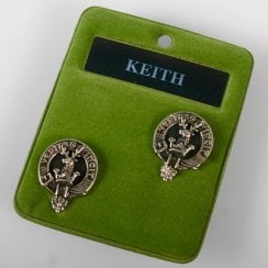 Clan Crest Cufflinks - Keith