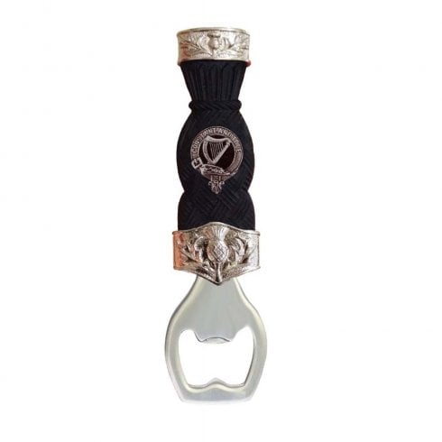 Art Pewter Rose Clan Crest Sgian Dubh Bottle Opener