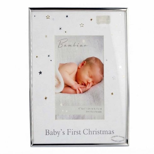 Bambino Baby’s 1st First Christmas Photo Frame