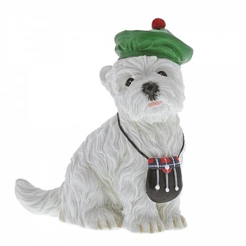 Border Fine Arts Cameron the Westie Resin Sculpture