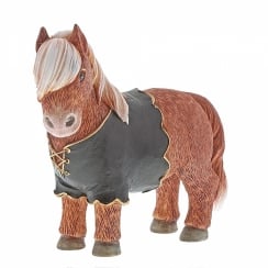 Gordon the Shetland Pony Figurine