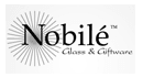 Nobile Glassware Lavender Round 20cm Glass Vase