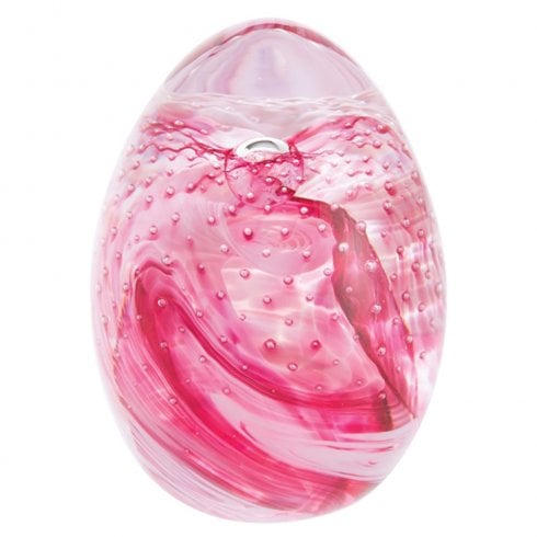 Caithness Glass Blessings Pink Paperweight