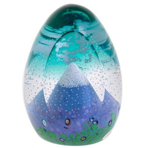 Caithness Glass Scottish Highland Spring Paperweight