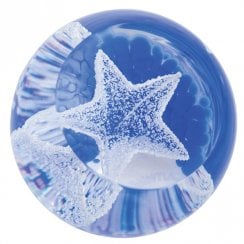 Caithness Glass Special Moments Little Star Blue Paperweight