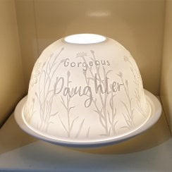 Candle Shade & Plate - Daughter