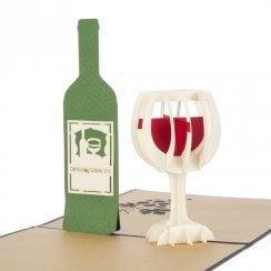 Wine Pop Up Card