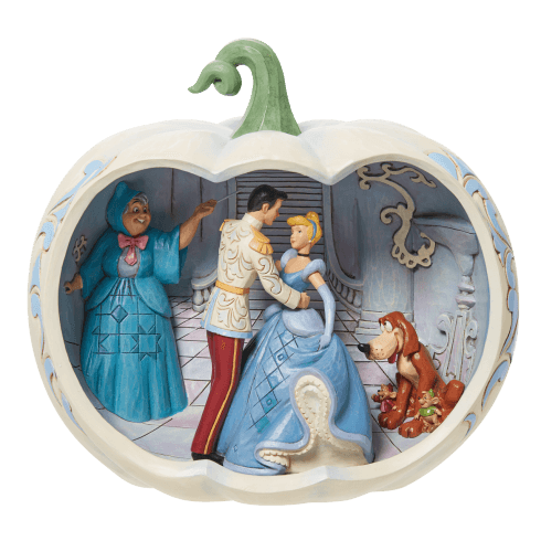 Disney Traditions Cinderella Movie Scene Figurine - Love at First Sight
