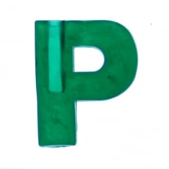 Create Your Name in Lights - Letter P