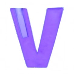Create Your Name in Lights - Letter V