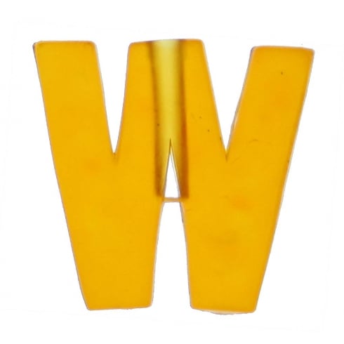 Your Name In Lights Create - Letter W