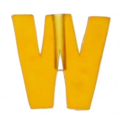 Create Your Name in Lights - Letter W