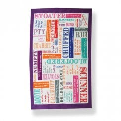 Scottish Dialect Cotton Tea Towel