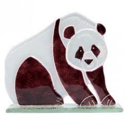 Chi-Chi Glass Panda Ornament