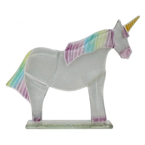 D&J Glassware Hope The Unicorn Glass Ornament