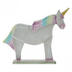 Hope The Unicorn Glass Ornament