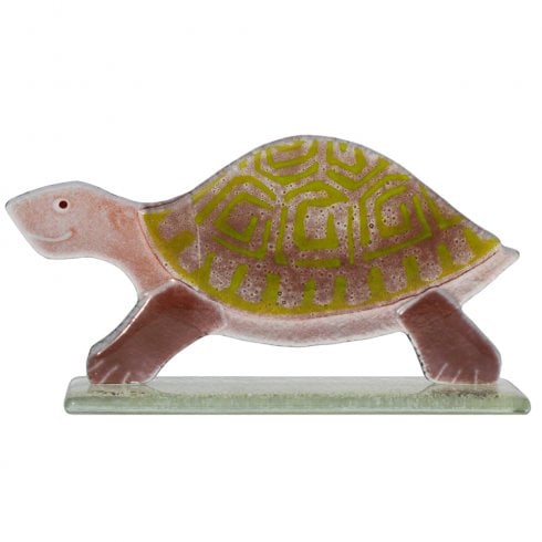 D&J Glassware Terry The Tortoise Glass Ornament