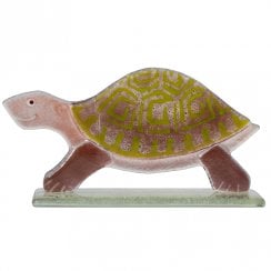 Terry The Tortoise Glass Ornament