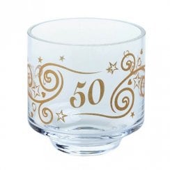 Dartington 50th Anniversary Celebration Votive Candle Holder