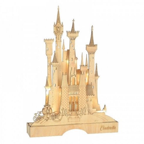 Department 56 Disney Cinderella Illuminated Castle