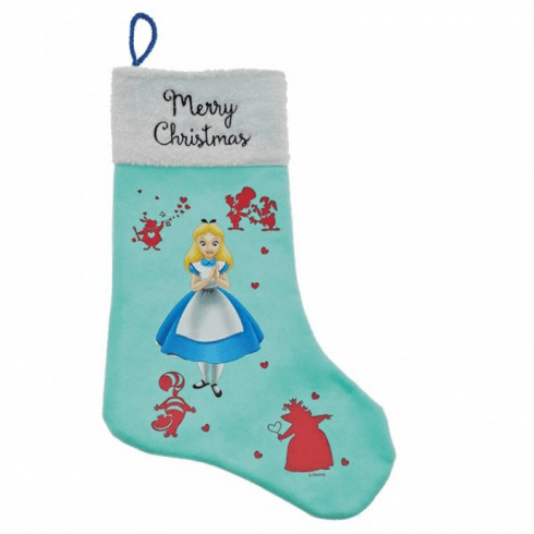 Disney Enchanting Collection Alice In Wonderland Christmas Stocking