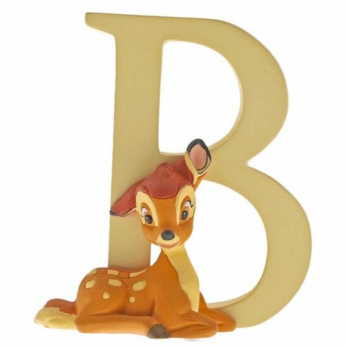 Disney Enchanting Collection Disney Bambi Resin Letter B