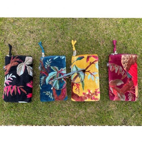 Earth Squared Eden Velvet Glasses Case