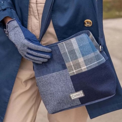 Earth Squared Tweed Logan Bag