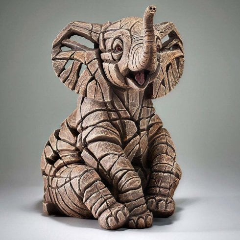 Edge Sculpture Elephant Calf Sculpture