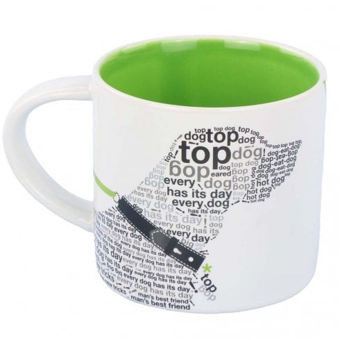 Enesco Dog Sayings Typography Mug