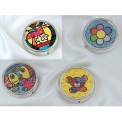 Romero Britto Pill Box 14072 - Apple Design
