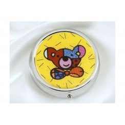 Romero Britto Pill Box 14072 - Bear Design