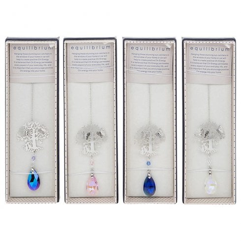 Equilibrium 3D Tree & Cats Suncatcher
