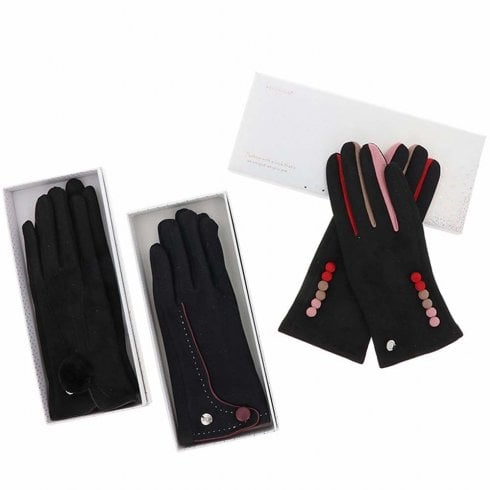 Equilibrium All Black Gloves