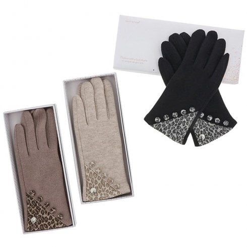 Equilibrium Animal Print Gloves