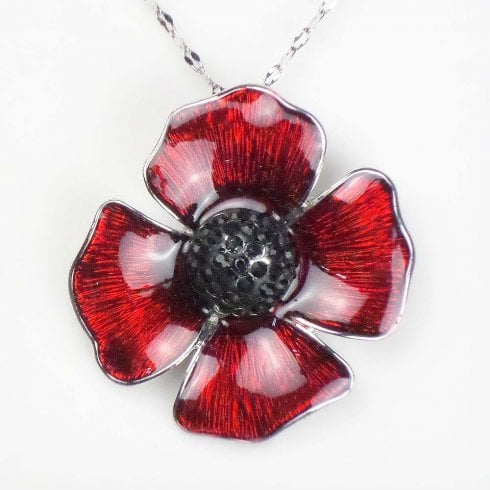 Equilibrium Delicate Poppy Pendant