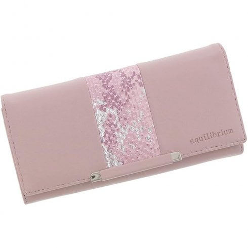 Equilibrium Magnetic Stripe Purse Large Pink