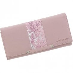 Magnetic Stripe Purse Large Pink