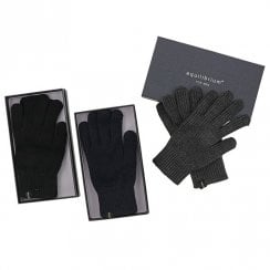 Men's Ribbed Knitted Gloves