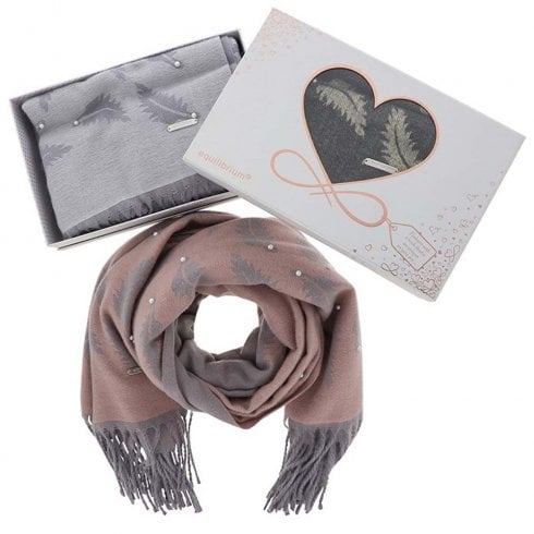 Equilibrium Pearl Feathers Scarf
