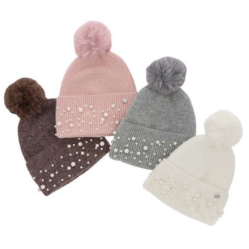 Equilibrium Pearl Sensation Pom Pom Hat