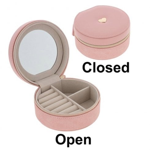 Equilibrium Rox Box Jewellery Box Round Rose