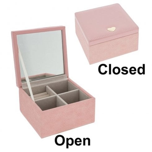 Equilibrium Rox Box Jewellery Box Square Rose