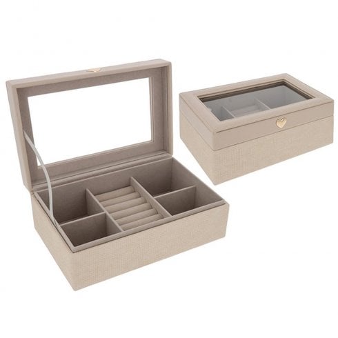 Equilibrium Rox Box Rectangle Jewellery Box Large Oyster