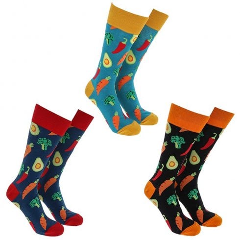 Equilibrium Sock Society Phase 12 Veggies Socks