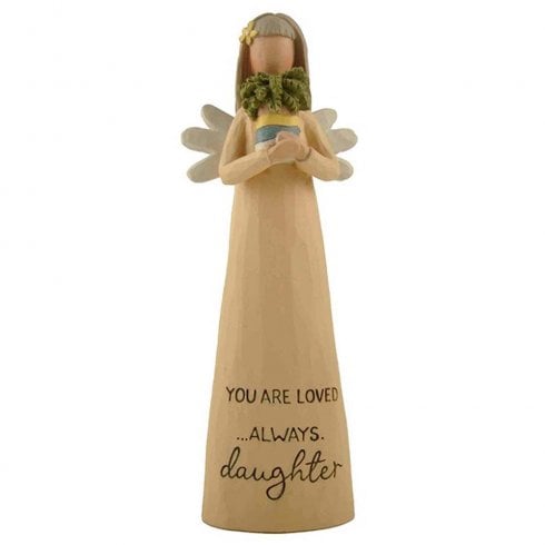 Feather & Grace Bright Blessings Daughter Angel Figurine
